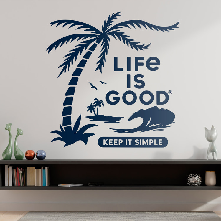 Wandtattoos: Life is Good