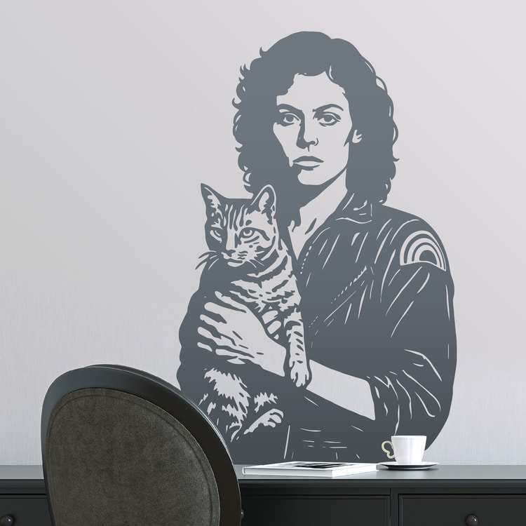 Wandtattoos: Ripley und Jonesy