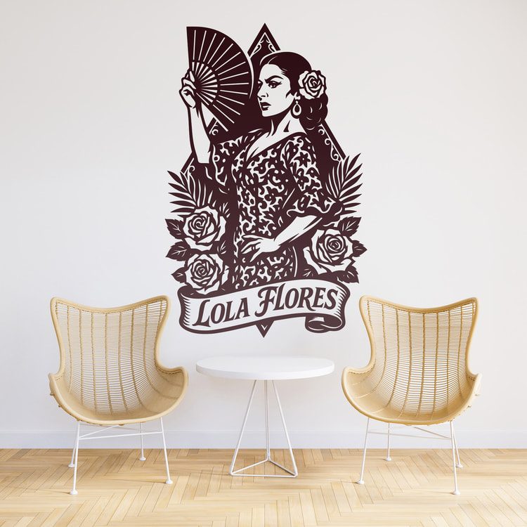 Wandtattoos: Lola Flores