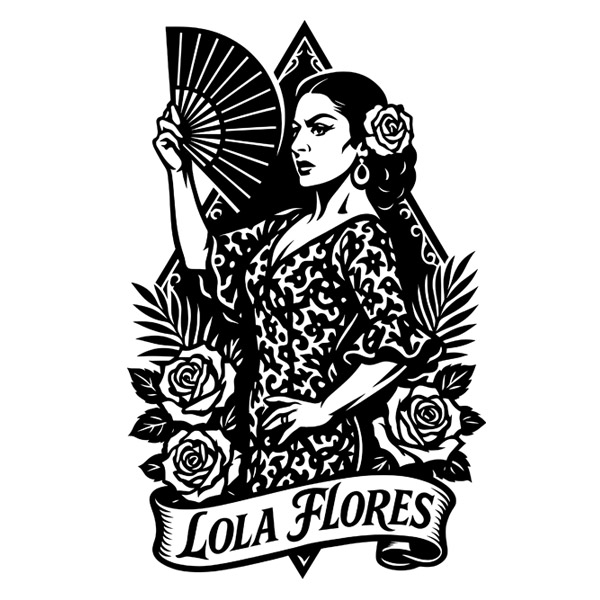 Wandtattoos: Lola Flores