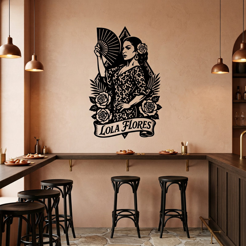Wandtattoos: Lola Flores