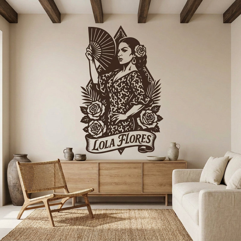 Wandtattoos: Lola Flores