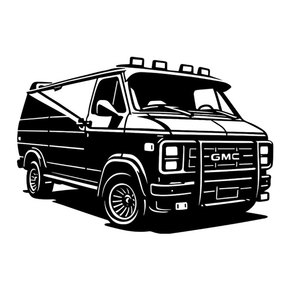 Wandtattoos: A-Team Van