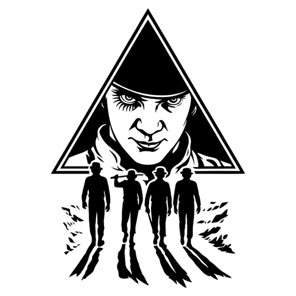 Wandtattoos: A Clockwork Orange