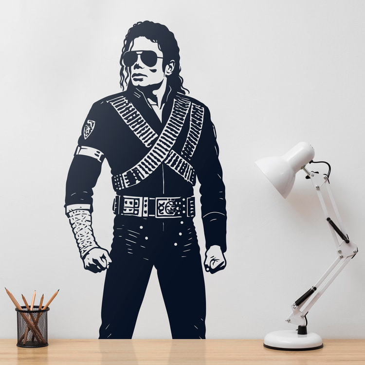 Wandtattoos: Michael Jackson Super Bowl 1993