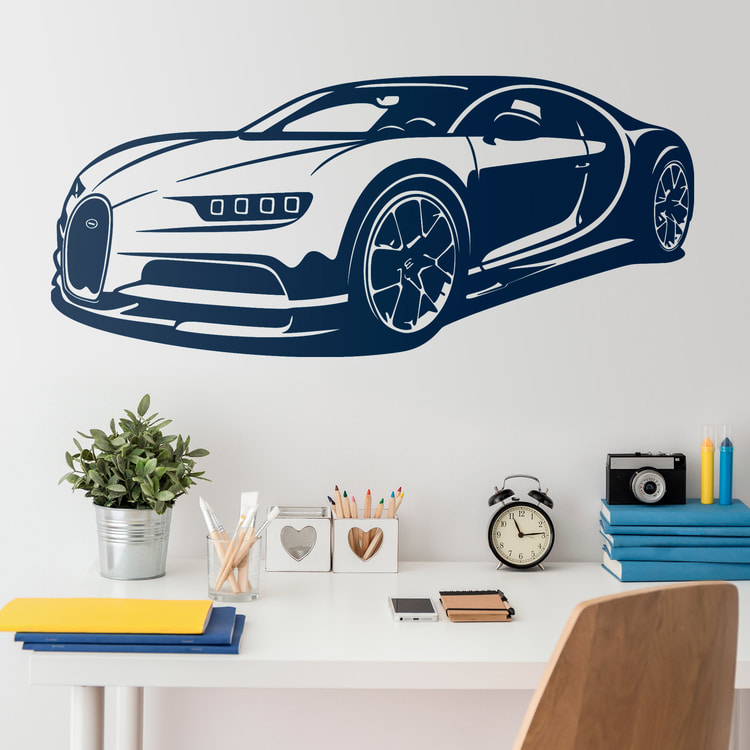 Wandtattoos: Bugatti Chiron