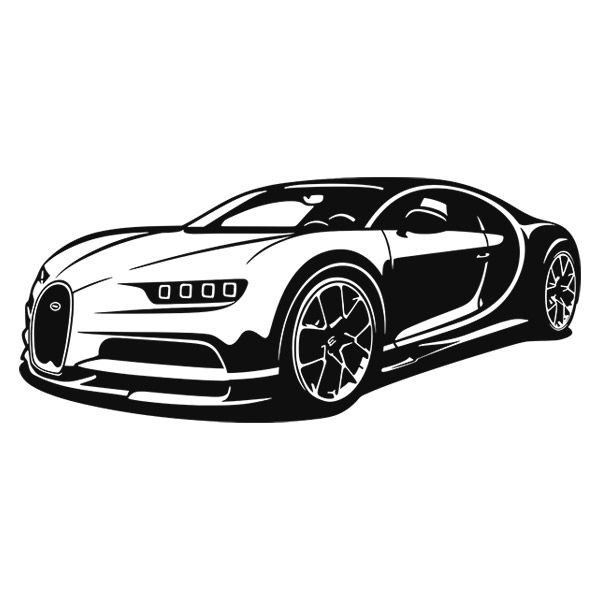 Wandtattoos: Bugatti Chiron
