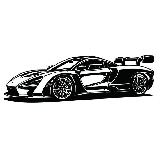 Wandtattoos: McLaren Senna