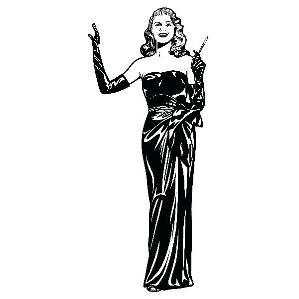 Wandtattoos: Gilda - Rita Hayworth