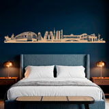 Wandtattoos: Skyline von Madrid 6