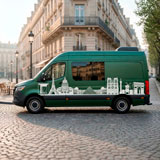 Wandtattoos: Paris Skyline 7