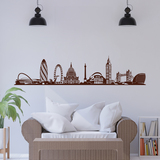 Wandtattoos: Architektonische Skyline von London 4