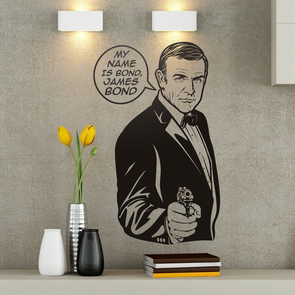 Wandtattoos: My name is Bond