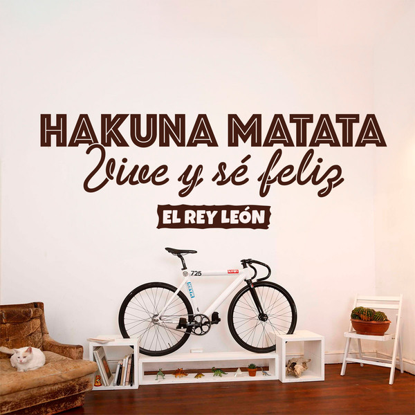 Wandtattoos: Hakuna Matata, auf Spanisch