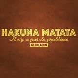 Wandtattoos: Hakuna Matata in Französisch 3