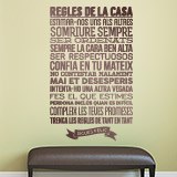 Wandtattoos: Regles de la casa 2