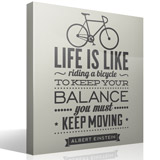 Wandtattoos: Life is like riding a bicycle 3