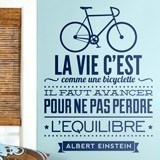 Wandtattoos: La vie c'est comme une bicyclette 2