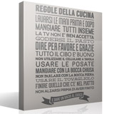 Wandtattoos: Regole della cucina 3