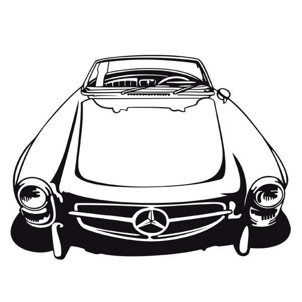 Wandtattoos: Mercedes-Benz 300 SL
