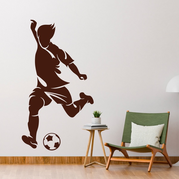 Wandtattoos: Fußballspieler