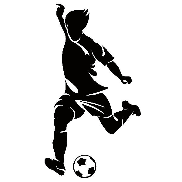 Wandtattoos: Fußballspieler