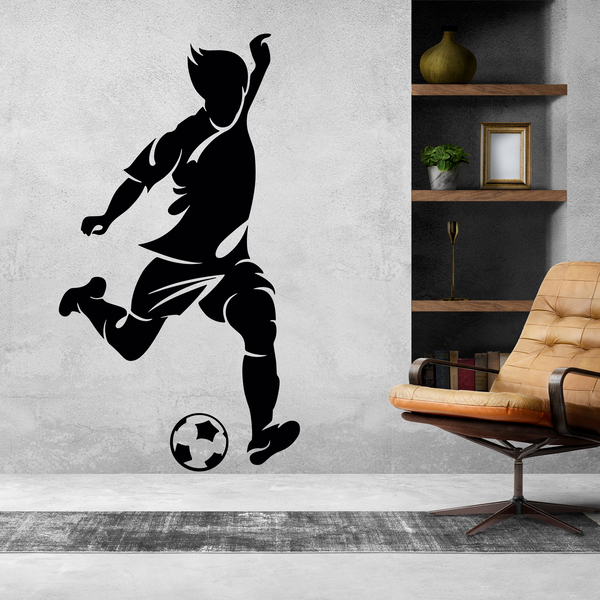 Wandtattoos: Fußballspieler