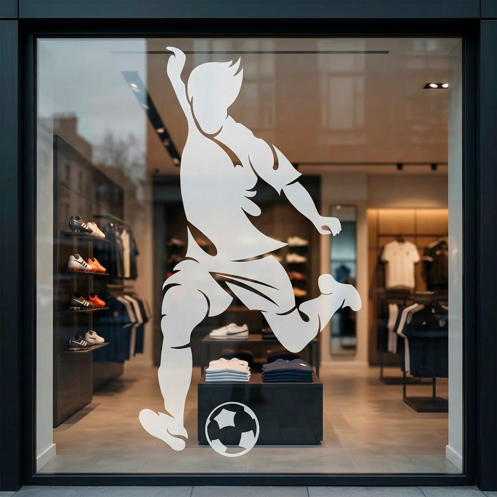 Wandtattoos: Fu&szlig;ballspieler