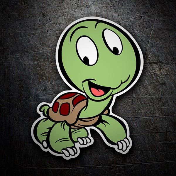 Aufkleber: Baby Schildkröte