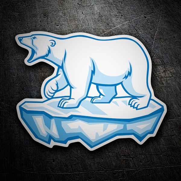 Aufkleber: Eisbär