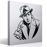 Wandtattoos: Humphrey Bogart 2