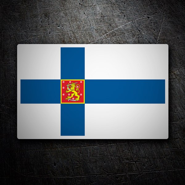 Aufkleber: Suomi 1