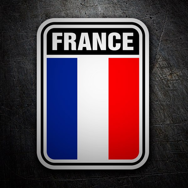Aufkleber: France
