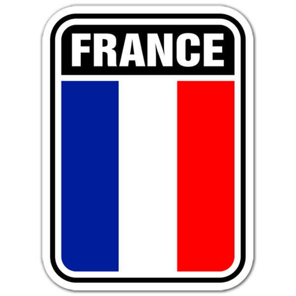 Aufkleber: France