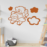 Kinderzimmer Wandtattoo: Fliegerbär 4