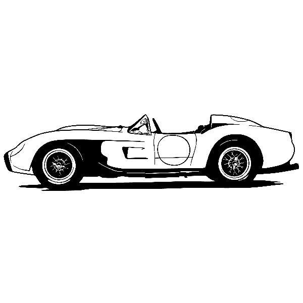 Wandtattoos: Ferrari Testa Rossa 1957