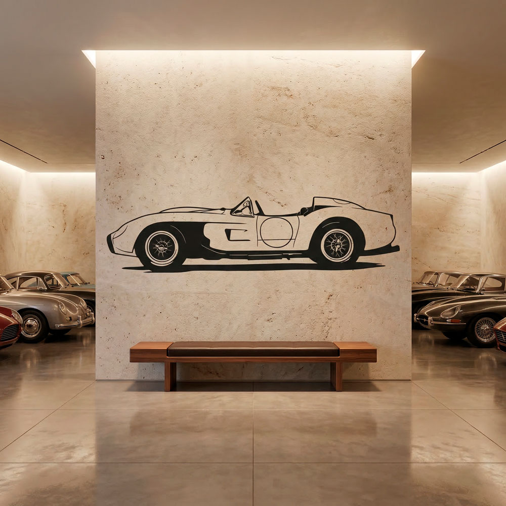 Wandtattoos: Ferrari Testa Rossa 1957