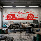 Wandtattoos: Ferrari Testa Rossa 1957 8