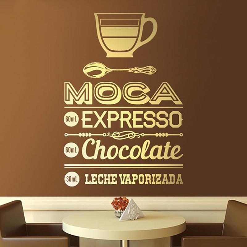 Wandtattoos: Café Moca