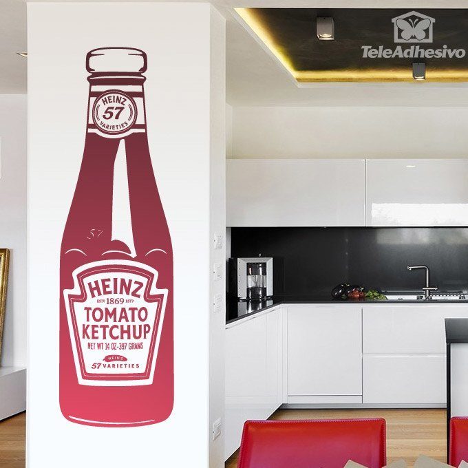 Wandtattoos: Heinz Ketchup