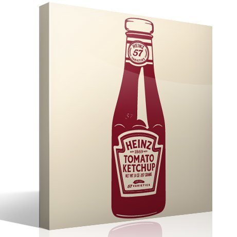 Wandtattoos: Heinz Ketchup