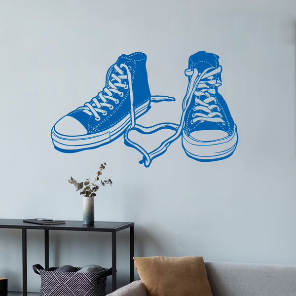 Wandtattoos: Converse Schuhe