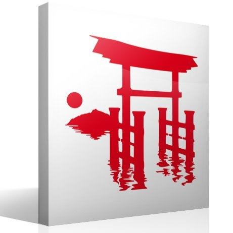 Wandtattoos: Torii-Tor in Japan