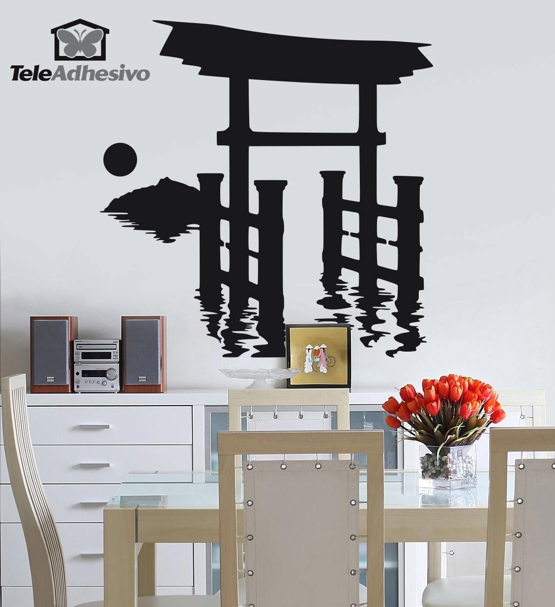 Wandtattoos: Torii-Tor in Japan