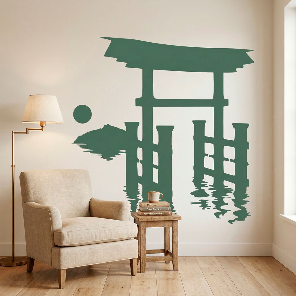 Wandtattoos: Torii-Tor in Japan