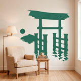 Wandtattoos: Torii-Tor in Japan 6