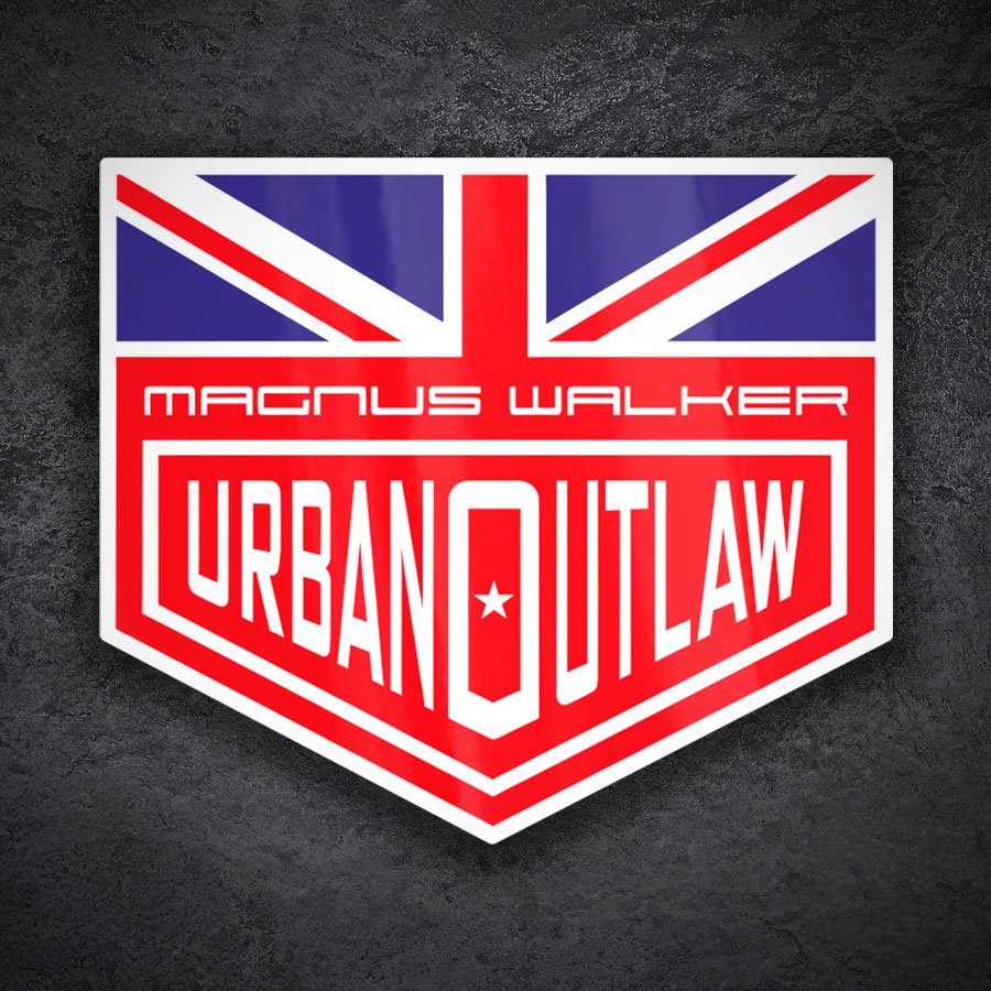 Aufkleber: Magnus Walker Urban Outlaw