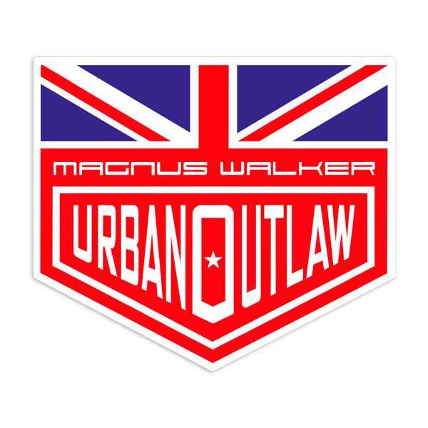 Aufkleber: Magnus Walker Urban Outlaw