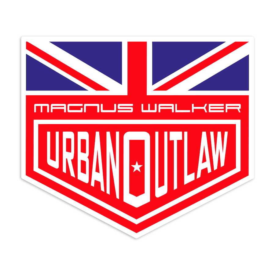 Aufkleber: Magnus Walker Urban Outlaw