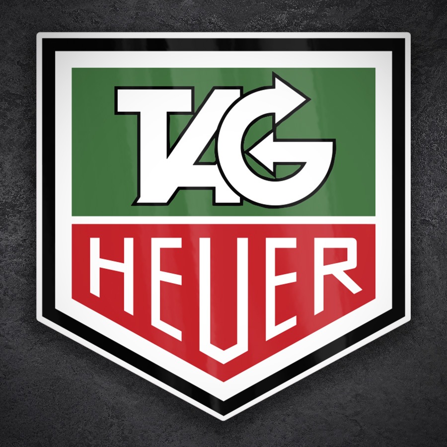 Aufkleber: TAG Heuer Racing Emblem